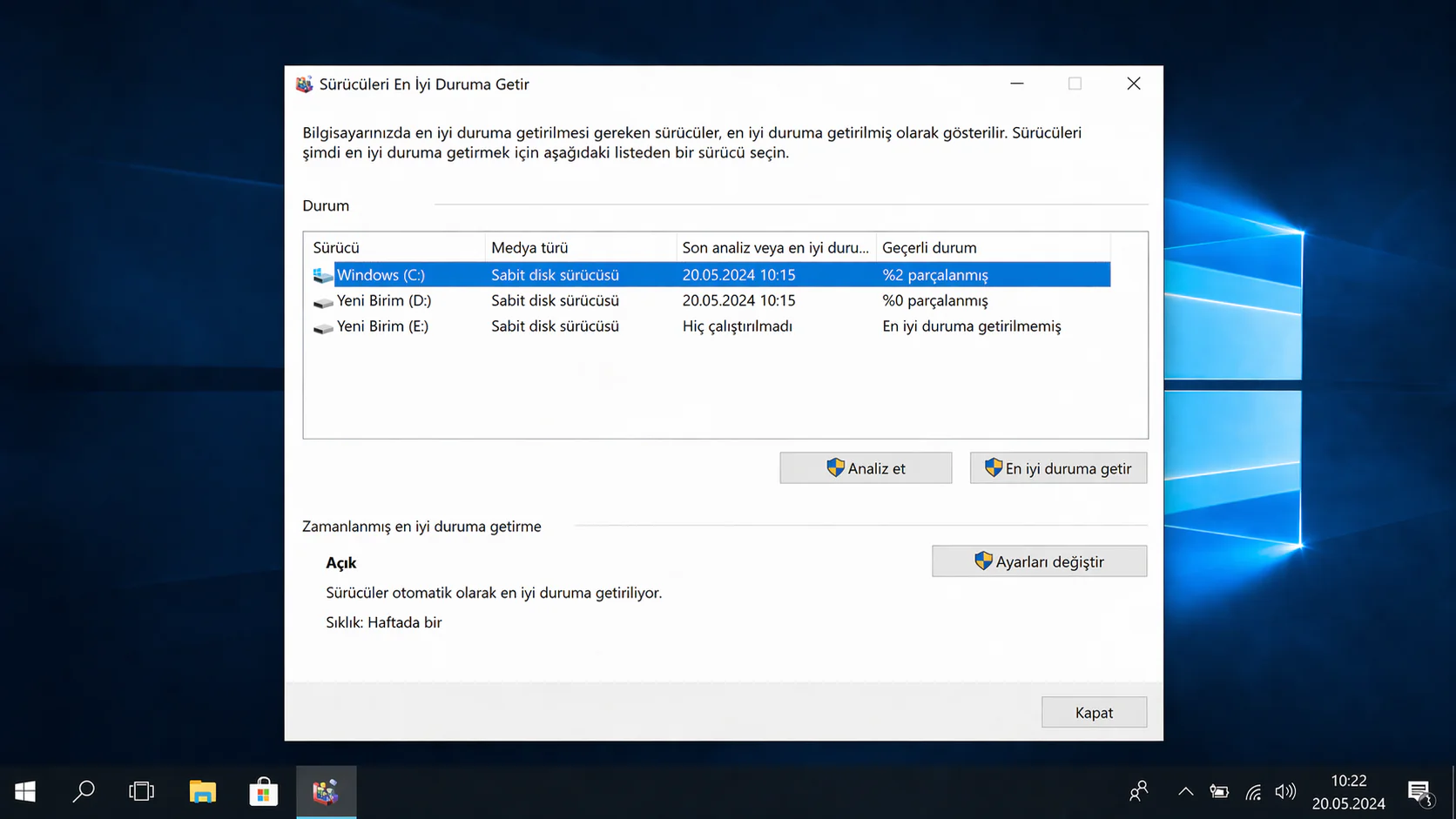 Disk Birleştirme Nedir ve Windows'ta Nasıl Yapılır?