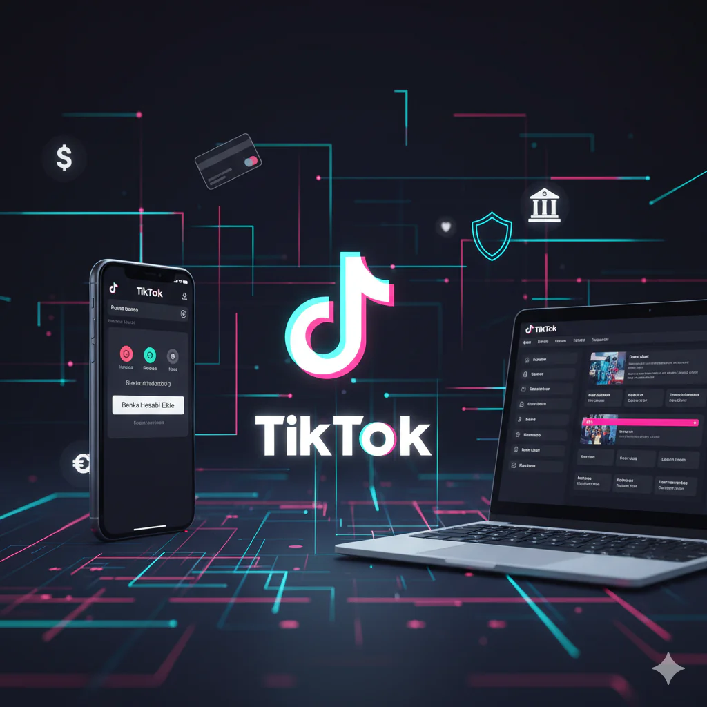 TikTok Banka Hesap Bilgileri Ekleme