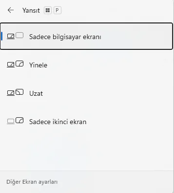 PC Ekran Yansıtma Sorunu Nasıl Düzelir