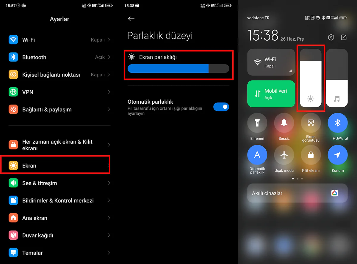Android Telefonlarda Batarya Ömrünü Uzatmak için
