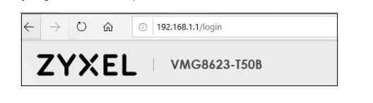 ZYXEL VMG8623-T50B modem kurulumu