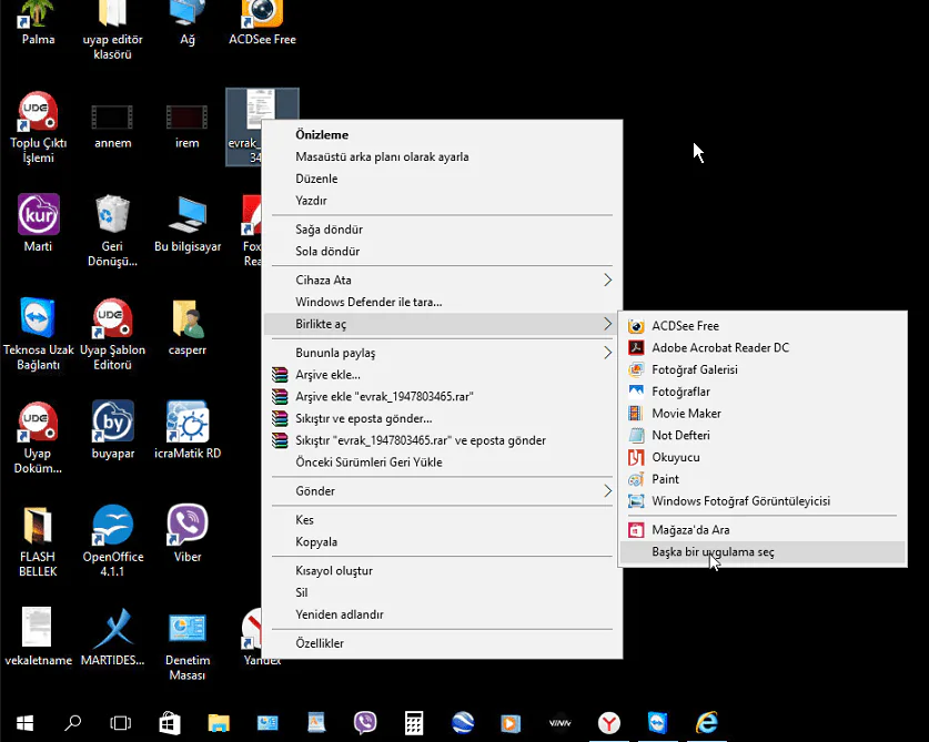 TIF Uzantılı UYAP Dosyalarını Açma Sorunu