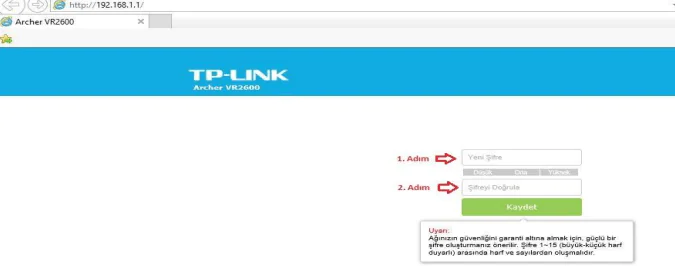 TP Link Archer VR 300 Kurulumu ve Kablosuz Ayarları Nedir