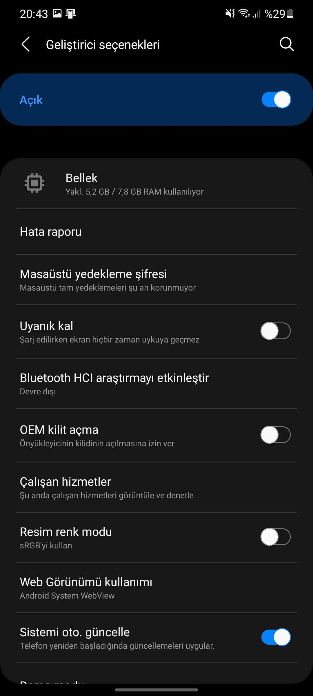 Android Telefonlarda FPS Sayacı