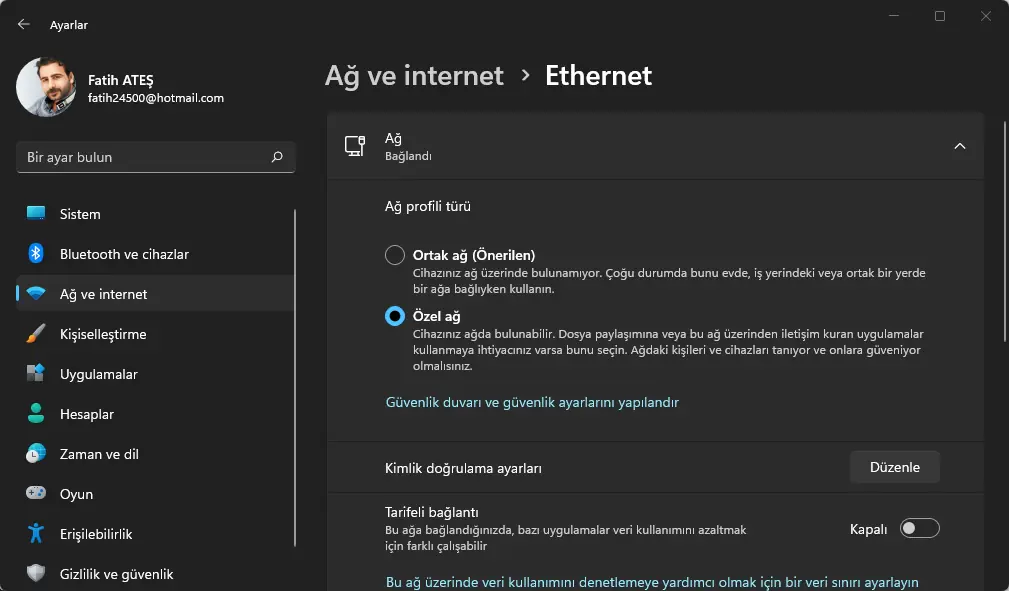 Windows 11 22H2'de Ağdaki Diğer Bilgisayarları Bulmak