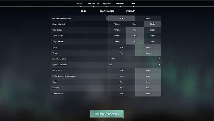 En İyi Valorant Ayarları