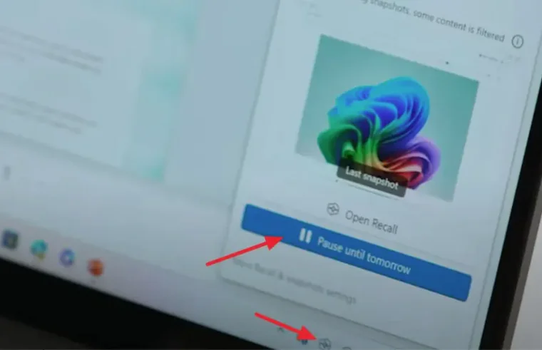 Recall özelliğini devre dışı bırakma