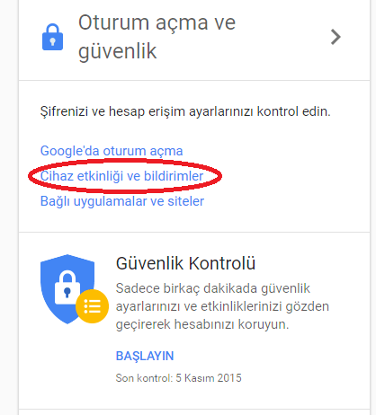 Youtube Hesabının Bağlı Olduğu Cihazları Görmek Ve Cihazları Kaldırmak