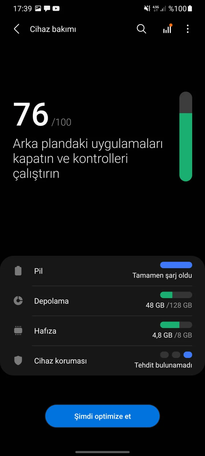 Samsung Telefonlarda RAM Boşaltma ve Hafıza Temizleme
