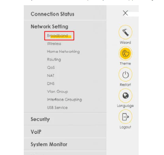 ZYXEL VMG8623-T50B modem kurulumu
