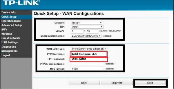 TP-LINK TD Serisi Modem Kurulumu Nasıl Yapılır yöntemler