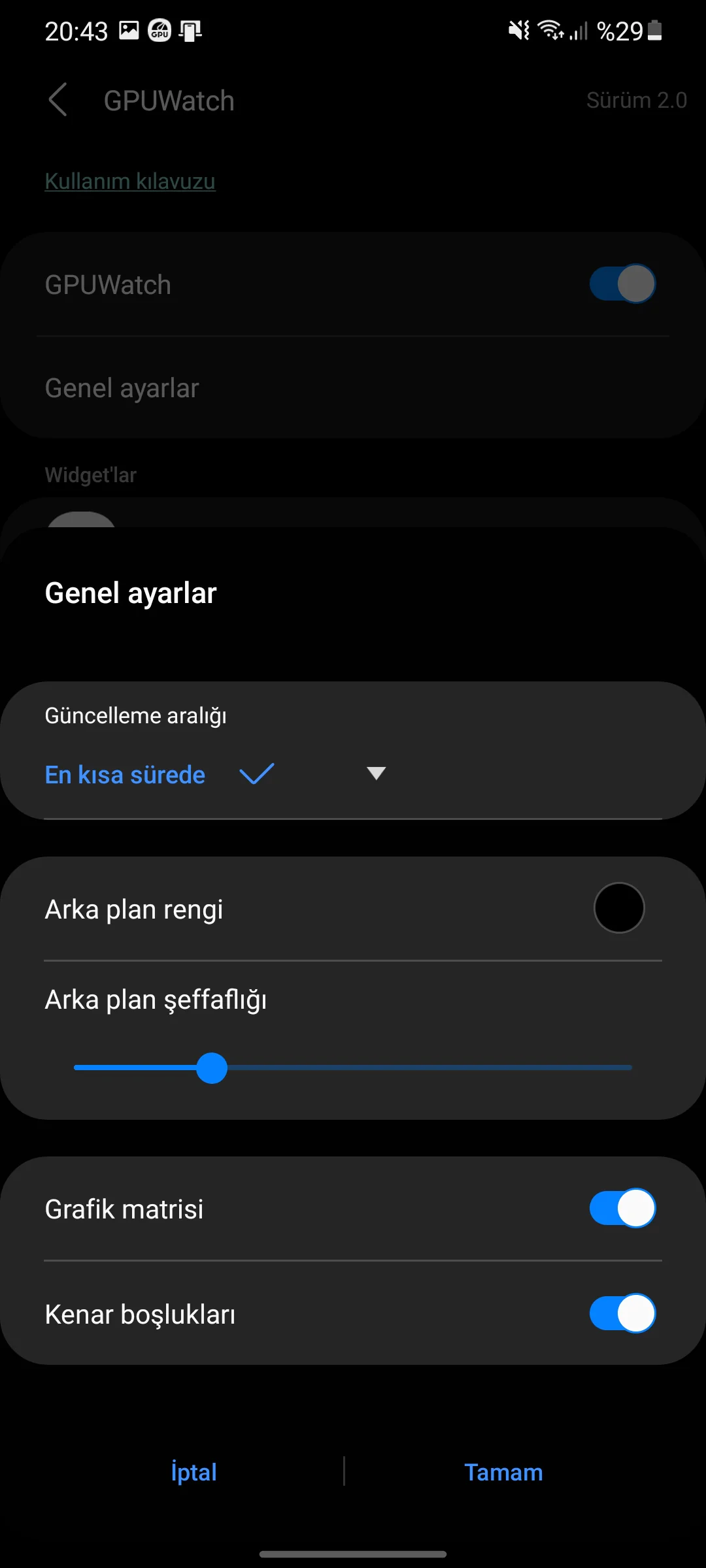 Android Telefonlarda FPS Sayacı
