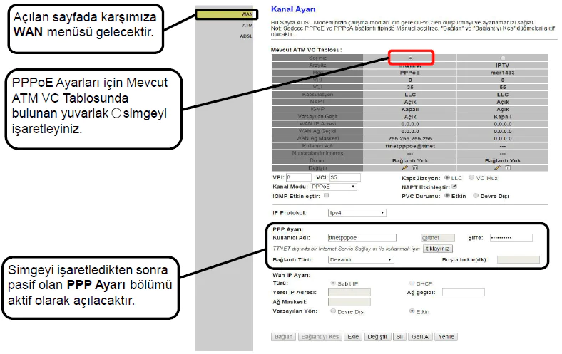 TP-LINK TD854W Modem Kurulumu Yöntemler