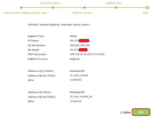 TP Link Archer VR 300 Kurulumu ve Kablosuz Ayarları