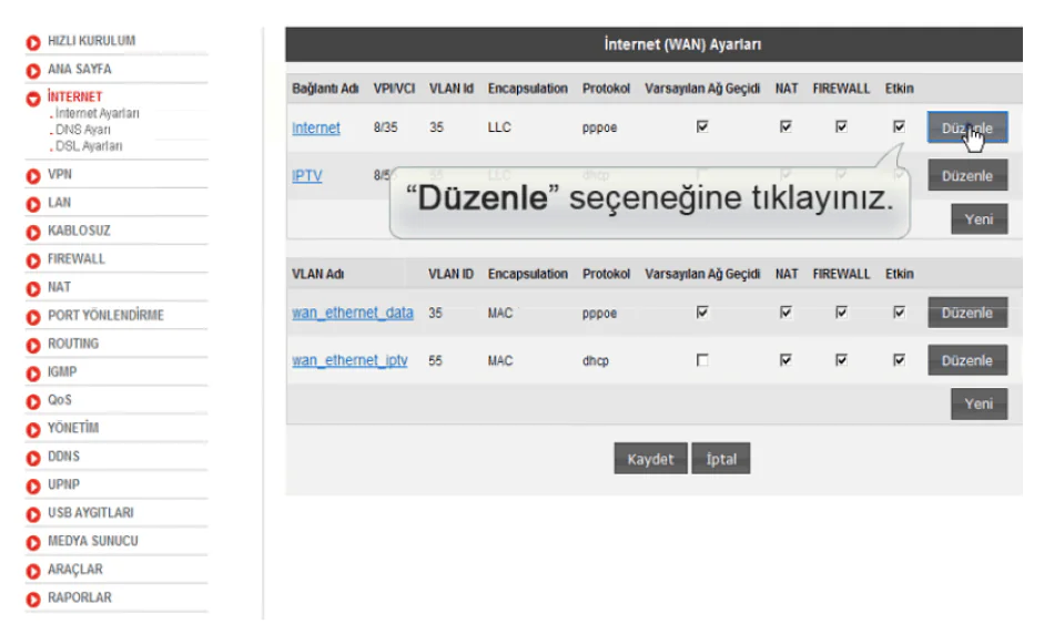 AirTies 5650TT Modem Kurulum