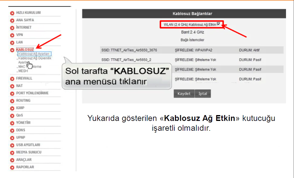 AirTies 5650TT Modem Kurulum