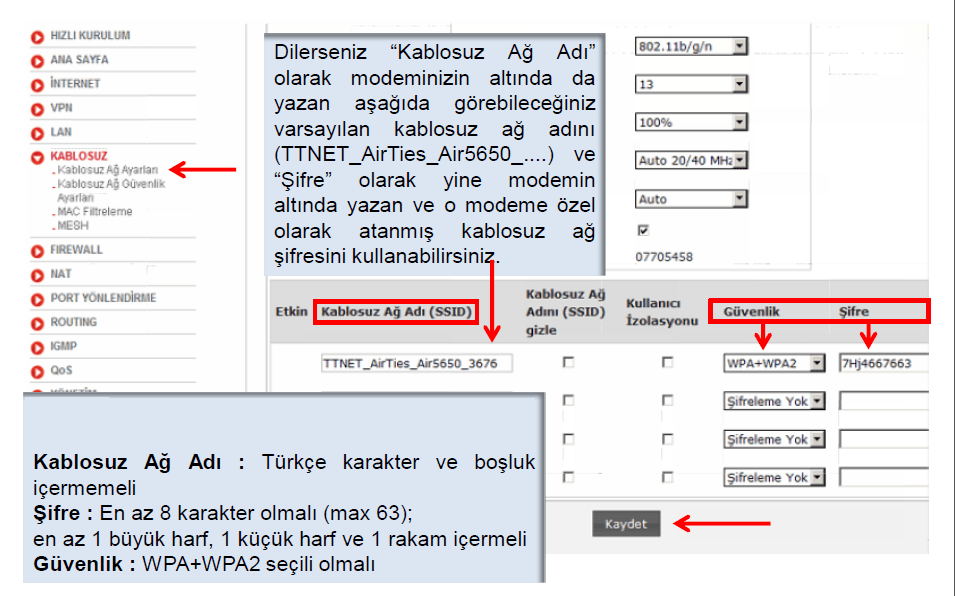 AirTies 5650TT Modem Kurulum