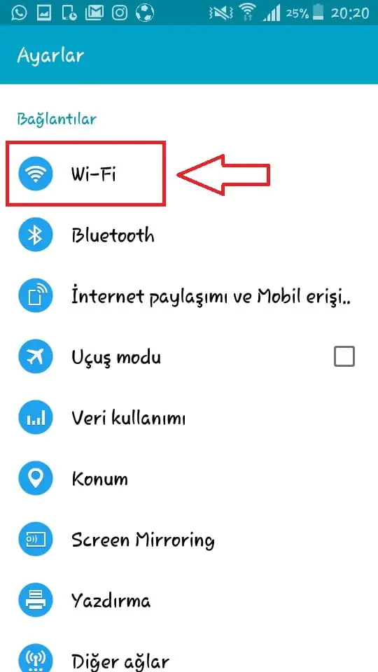 Android Cihazlarda MAC Adresi Öğrenme