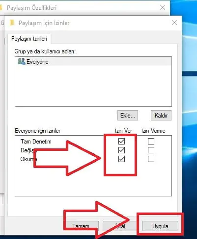 Bilgisayarlar Arasında Dosya Paylaşımı Nasıl Yapılır