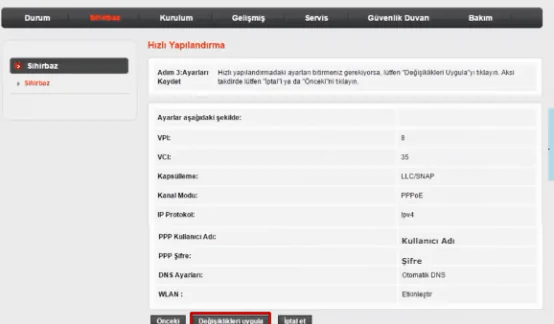 CNet CAR-900 Modem Kurulumu