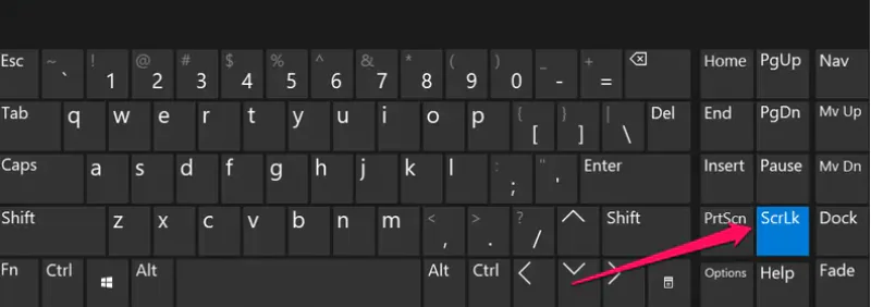 Ok Tuşları Excel’de Çalışmıyor