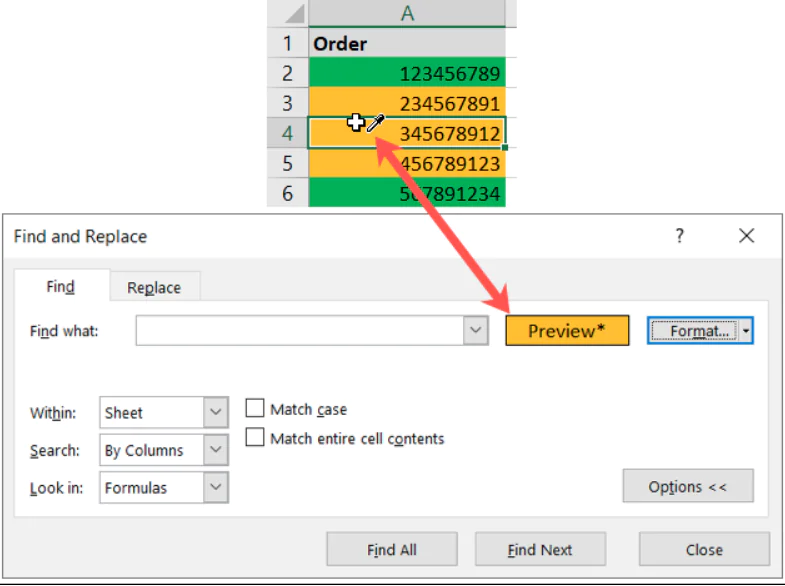 Microsoft Excel'de Renkli Hücreler Nasıl Sayılır