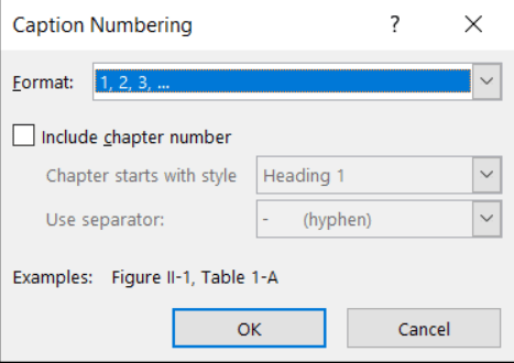 Word'de Denklemleri Numaralandırma