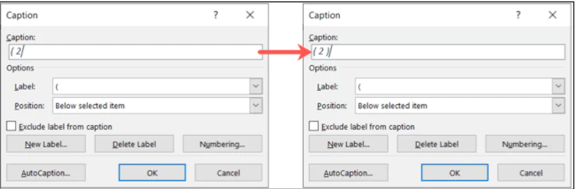 Word’de Denklemleri Numaralandırma