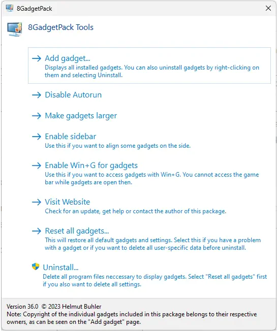 Masaüstüne Saat Eklemek