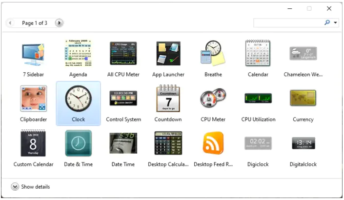 Masaüstüne Saat Eklemek