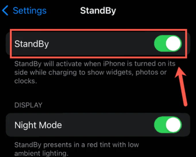iOS 17 de Bekleme Modu Nedir