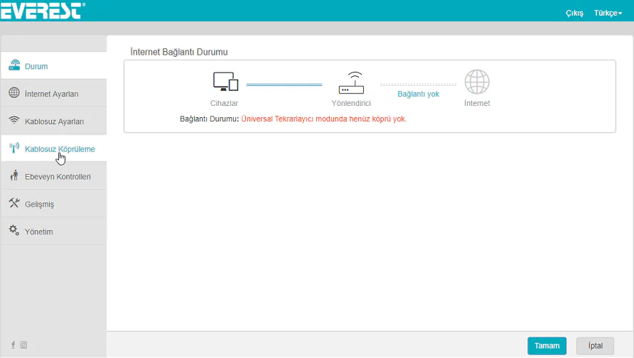 Everest EWR F303 Repeater Kurulum 