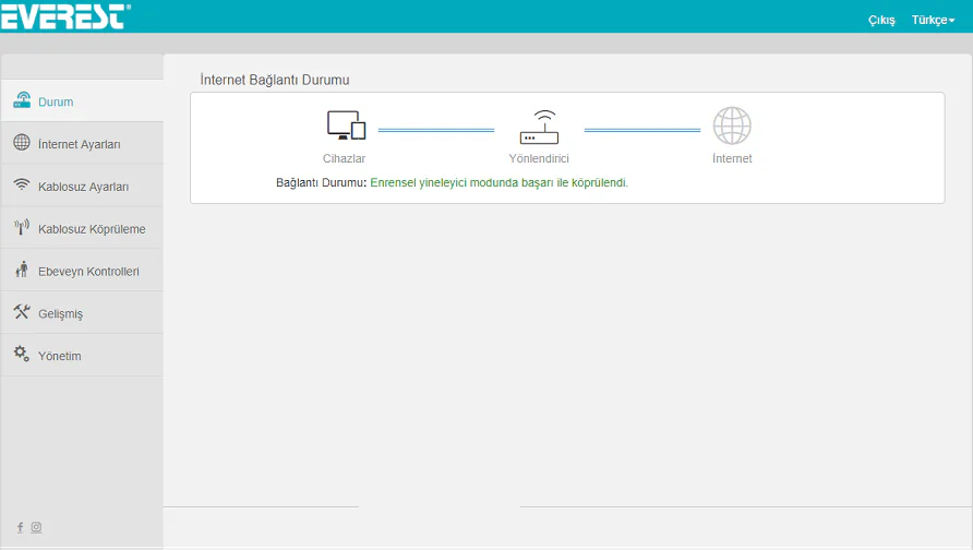 Everest EWR F303 Repeater Kurulum 