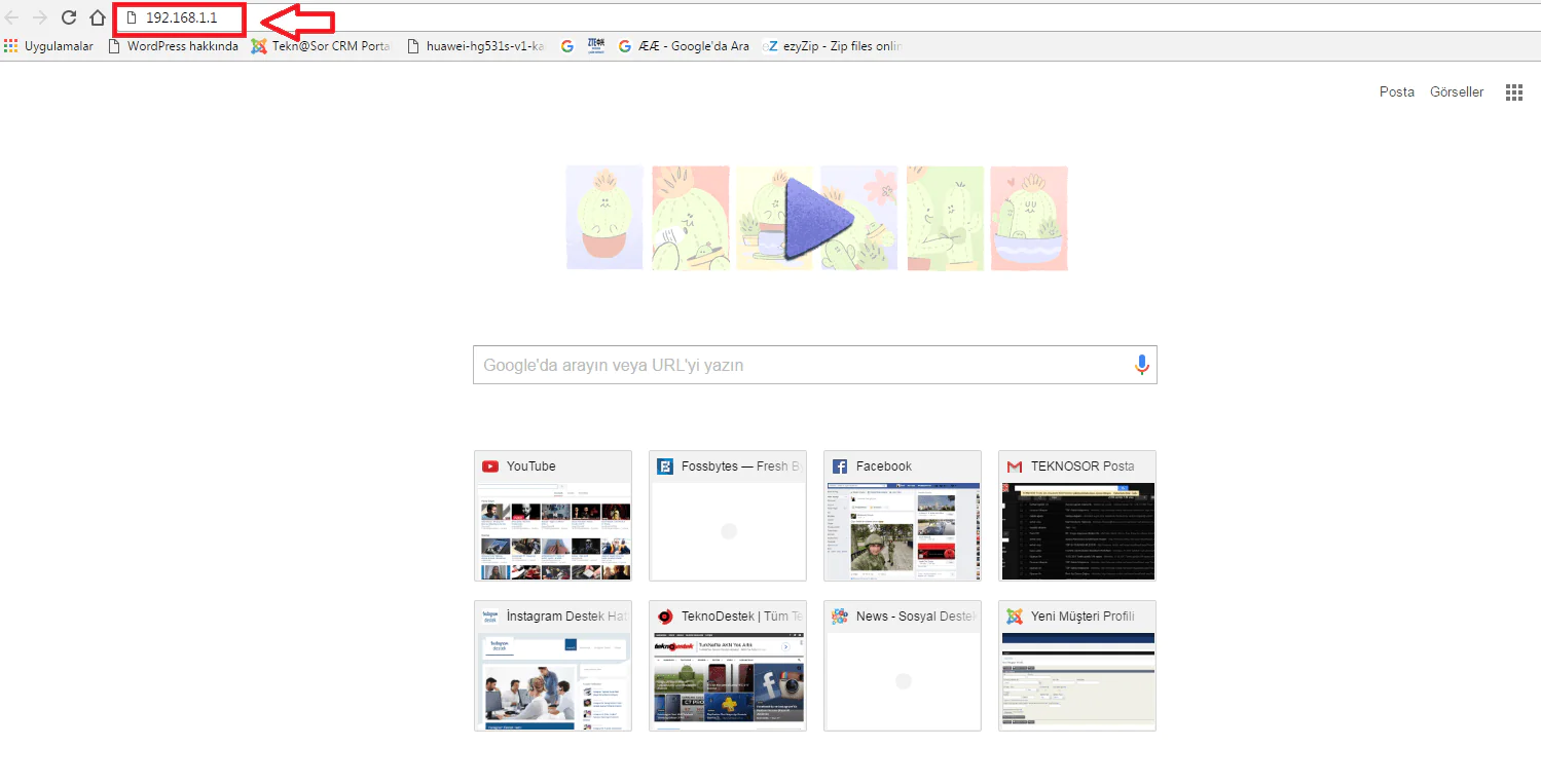Everest SG-V300 Modem Kurulum