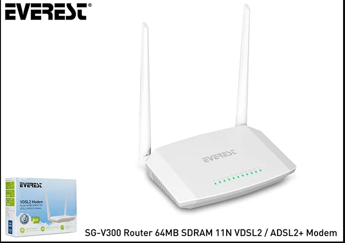 Everest SG-V300 Modem Kurulum