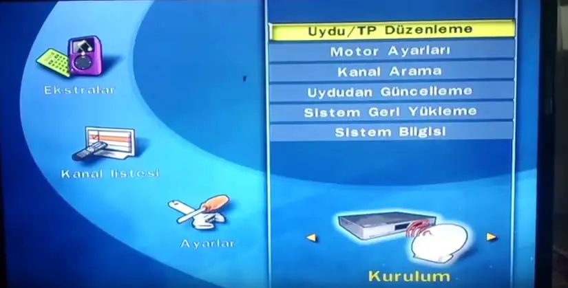 Goldmaster Türksat 4A Kurulumu ve Kanal Ayarlama