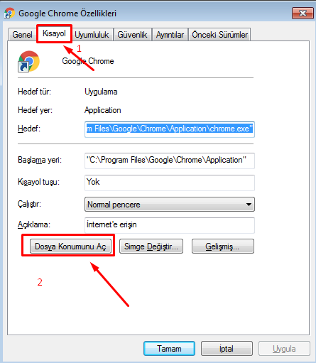 Google Chrome Kapanma Sorunu