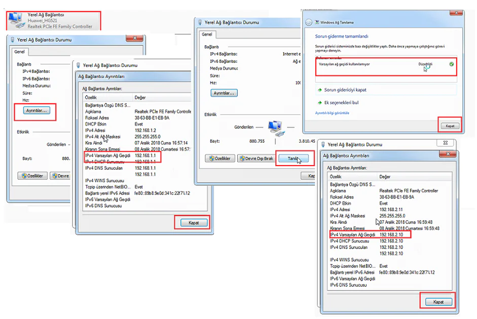 Huawei HG 521v1 Modemi Access Point Yapma