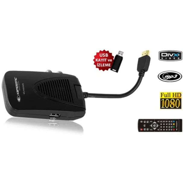 Kamosonic KS-HD2505 Türksat 4A Kurulumu