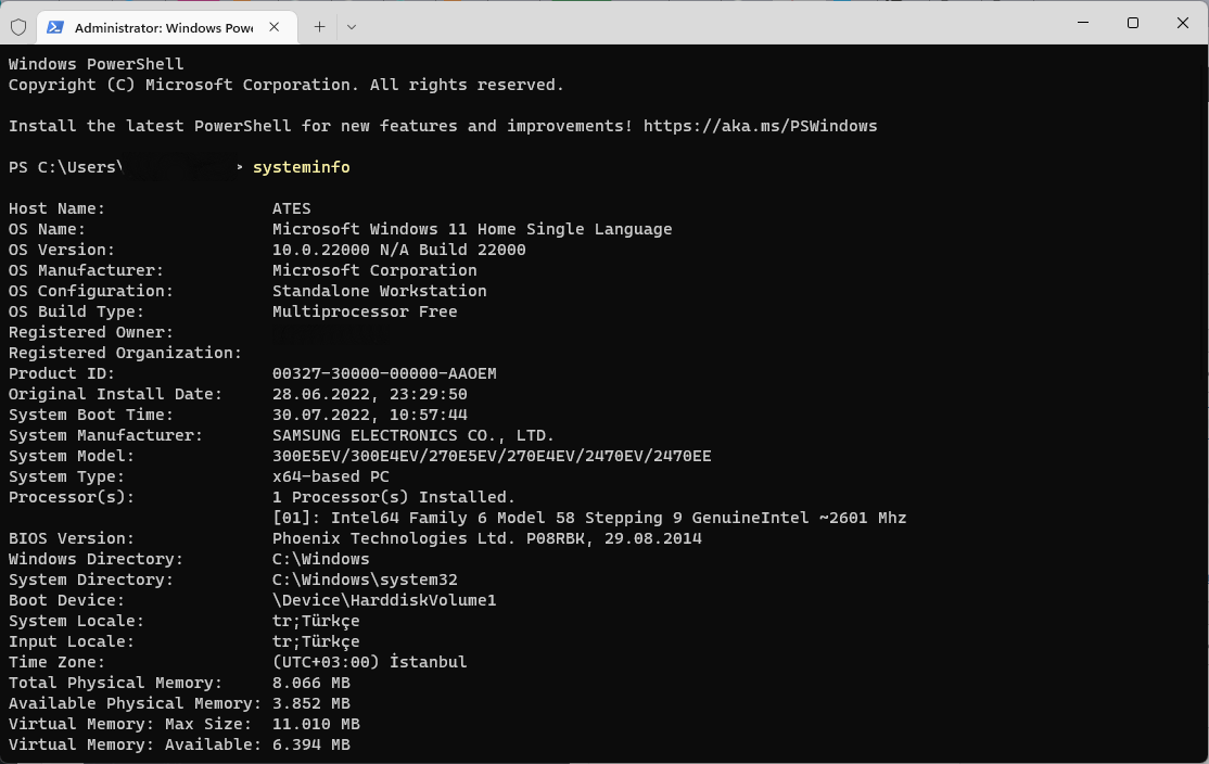 Windows 11 Bilgisayar Özellikleri Nasıl Bulunur