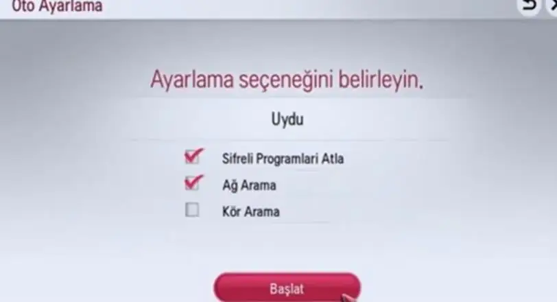 LG Smart LED TV Türksat 4A Uydu Kurulumu ve Ayarları 6