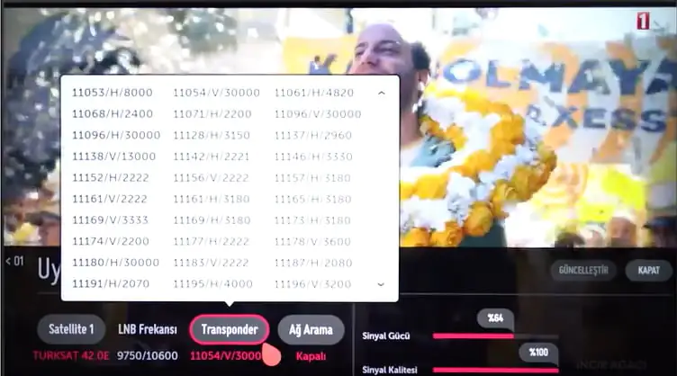 Lg smart tv manuel kanal ekleme