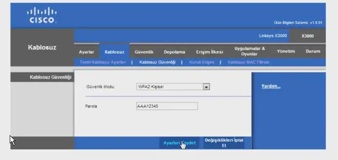 Linksys Modem Kurulumu