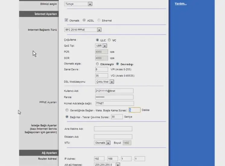 Linksys Modem Kurulumu