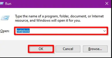 Netplwiz komutu Windows kullanıcı hesapları yönetimi