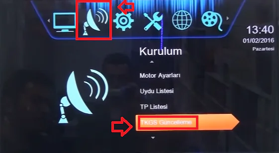 Next Minix HD Punto Plus Türksat 4a Kurulumu