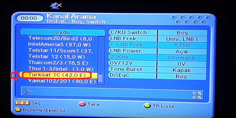 Next & NextStar Türksat 4A Uydu Kurulumu