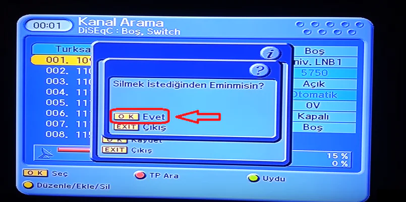 Next & NextStar Türksat 4A Uydu Kurulumu