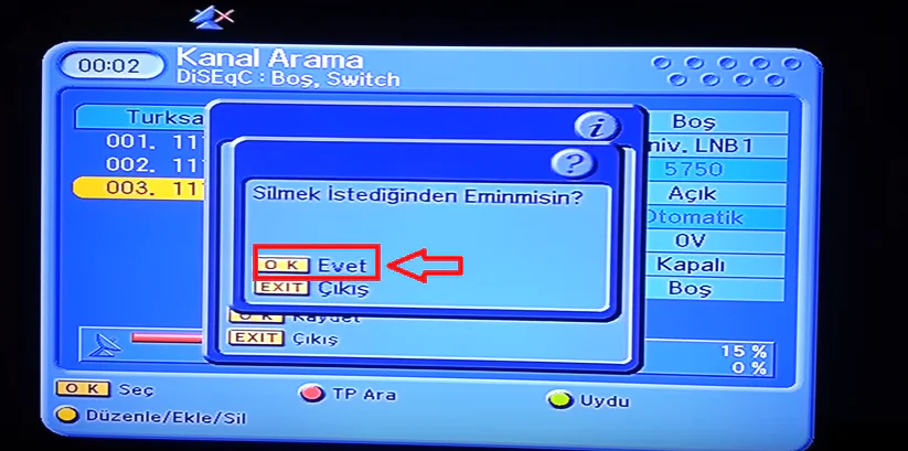 Next & NextStar Türksat 4A Uydu Kurulumu