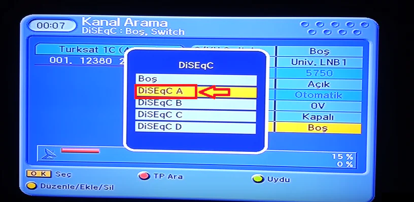 Next & NextStar Türksat 4A Uydu Kurulumu